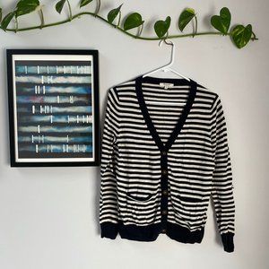 Striped lightweight cardigan